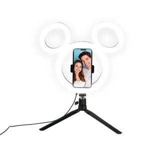 Disney Mickey Large Ring Light Smart Phone Tripod, NIB